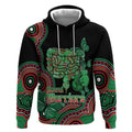 Australia Bowel Cancer Awareness Month Hoodie Boxing Gloves Warriors Aboriginal Art