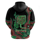 Australia Bowel Cancer Awareness Month Hoodie Boxing Gloves Warriors Aboriginal Art