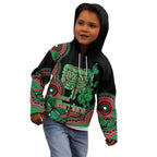 Australia Bowel Cancer Awareness Month Kid Hoodie Boxing Gloves Warriors Aboriginal Art