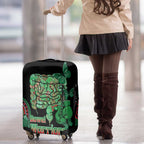 Australia Bowel Cancer Awareness Month Luggage Cover Boxing Gloves Warriors Aboriginal Art