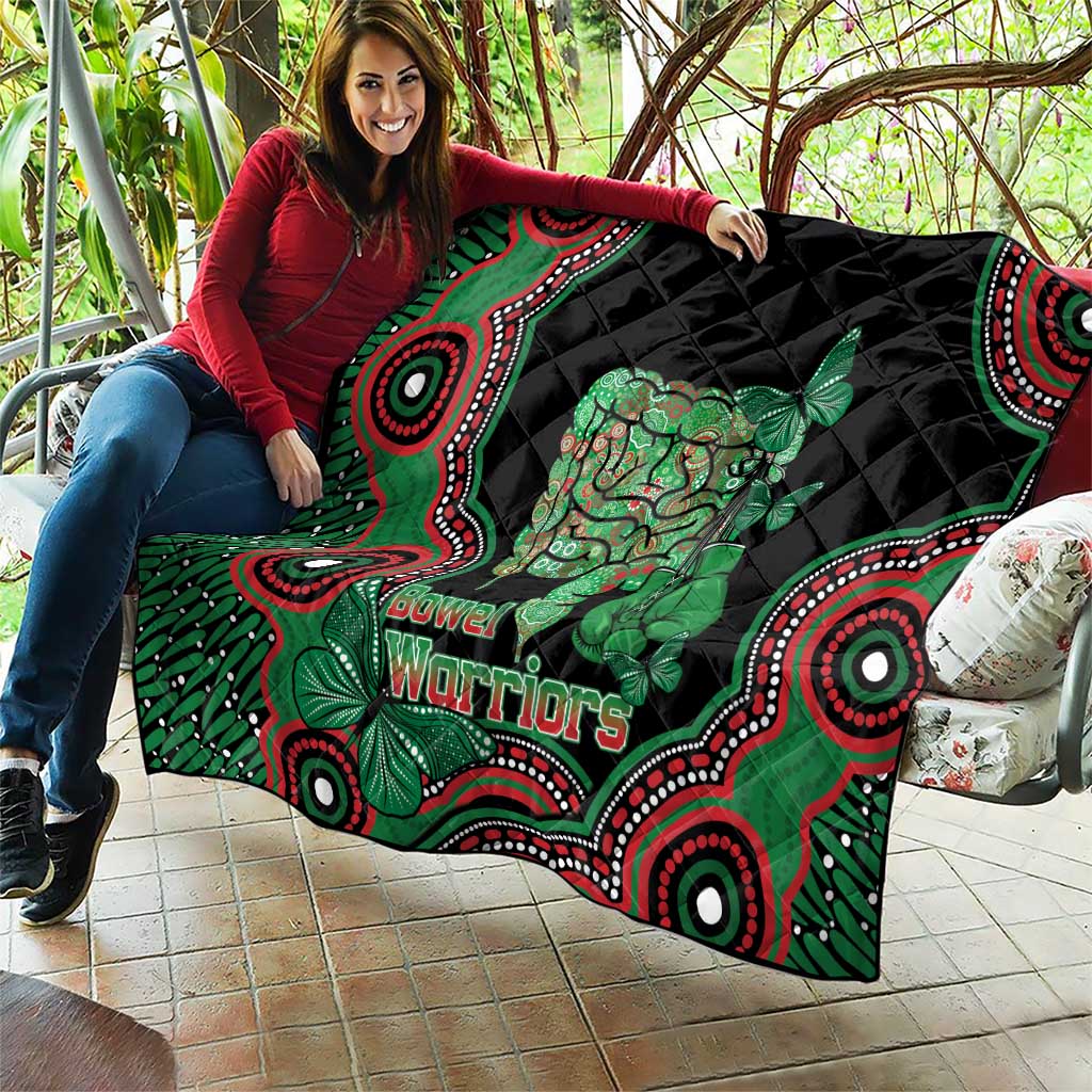 Australia Bowel Cancer Awareness Month Quilt Boxing Gloves Warriors Aboriginal Art