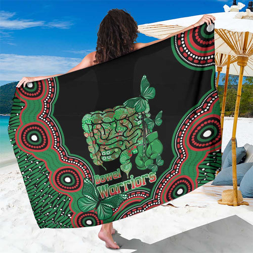 Australia Bowel Cancer Awareness Month Sarong Boxing Gloves Warriors Aboriginal Art