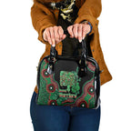 Australia Bowel Cancer Awareness Month Shoulder Handbag Boxing Gloves Warriors Aboriginal Art
