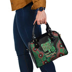 Australia Bowel Cancer Awareness Month Shoulder Handbag Boxing Gloves Warriors Aboriginal Art