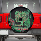 Australia Bowel Cancer Awareness Month Spare Tire Cover Boxing Gloves Warriors Aboriginal Art