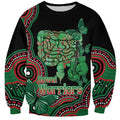 Australia Bowel Cancer Awareness Month Sweatshirt Boxing Gloves Warriors Aboriginal Art