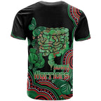 Australia Bowel Cancer Awareness Month T Shirt Boxing Gloves Warriors Aboriginal Art