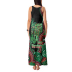 Australia Bowel Cancer Awareness Month Tank Maxi Dress Boxing Gloves Warriors Aboriginal Art