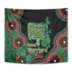 Australia Bowel Cancer Awareness Month Tapestry Boxing Gloves Warriors Aboriginal Art