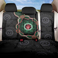 Australia Bowel Cancer Awareness Month Back Car Seat Cover Brave Strong Aboriginal Art