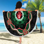 Australia Bowel Cancer Awareness Month Beach Blanket Brave Strong Aboriginal Art