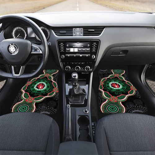 Australia Bowel Cancer Awareness Month Car Mats Brave Strong Aboriginal Art