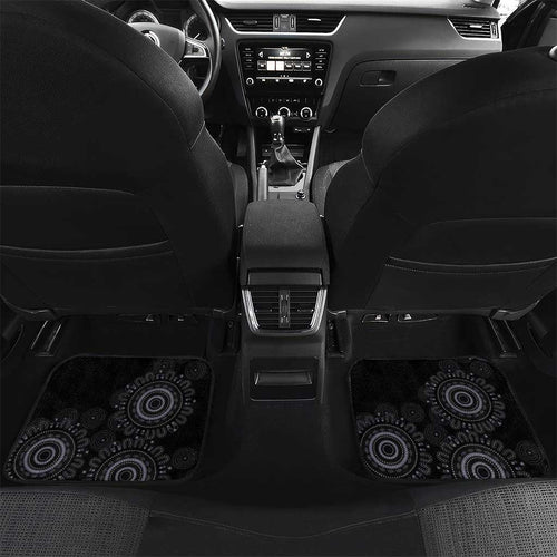 Australia Bowel Cancer Awareness Month Car Mats Brave Strong Aboriginal Art