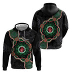 Australia Bowel Cancer Awareness Month Hoodie Brave Strong Aboriginal Art