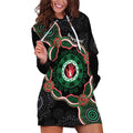 Australia Bowel Cancer Awareness Month Hoodie Dress Brave Strong Aboriginal Art