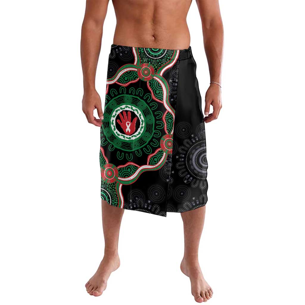 Australia Bowel Cancer Awareness Month Lavalava Brave Strong Aboriginal Art