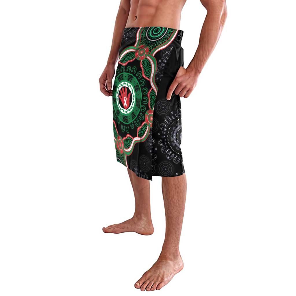 Australia Bowel Cancer Awareness Month Lavalava Brave Strong Aboriginal Art
