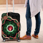 Australia Bowel Cancer Awareness Month Luggage Cover Brave Strong Aboriginal Art