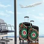 Australia Bowel Cancer Awareness Month Luggage Cover Brave Strong Aboriginal Art