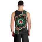 Australia Bowel Cancer Awareness Month Men Tank Top Brave Strong Aboriginal Art