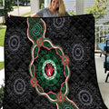 Australia Bowel Cancer Awareness Month Quilt Brave Strong Aboriginal Art