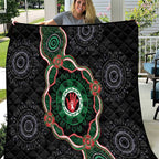 Australia Bowel Cancer Awareness Month Quilt Brave Strong Aboriginal Art