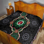Australia Bowel Cancer Awareness Month Quilt Brave Strong Aboriginal Art