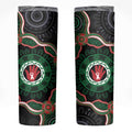 Australia Bowel Cancer Awareness Month Skinny Tumbler Brave Strong Aboriginal Art