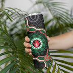 Australia Bowel Cancer Awareness Month Skinny Tumbler Brave Strong Aboriginal Art