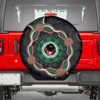 Australia Bowel Cancer Awareness Month Spare Tire Cover Brave Strong Aboriginal Art