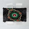 Australia Bowel Cancer Awareness Month Tablecloth Brave Strong Aboriginal Art