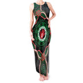 Australia Bowel Cancer Awareness Month Tank Maxi Dress Brave Strong Aboriginal Art