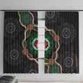 Australia Bowel Cancer Awareness Month Window Curtain Brave Strong Aboriginal Art
