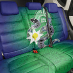Australia Saibai Island Back Car Seat Cover Papuan Black Snake With Dhari