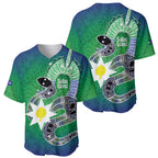 Australia Saibai Island Baseball Jersey Papuan Black Snake With Dhari