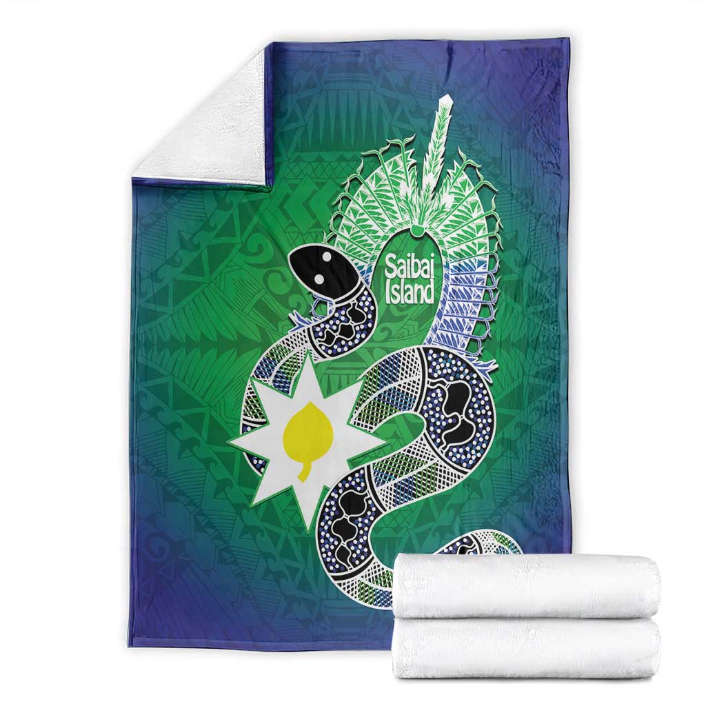 Australia Saibai Island Blanket Papuan Black Snake With Dhari
