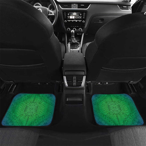 Australia Saibai Island Car Mats Papuan Black Snake With Dhari