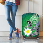 Australia Saibai Island Luggage Cover Papuan Black Snake With Dhari