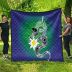 Australia Saibai Island Quilt Papuan Black Snake With Dhari