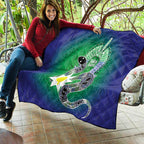 Australia Saibai Island Quilt Papuan Black Snake With Dhari