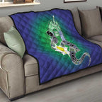 Australia Saibai Island Quilt Papuan Black Snake With Dhari