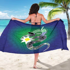 Australia Saibai Island Sarong Papuan Black Snake With Dhari