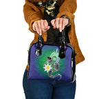 Australia Saibai Island Shoulder Handbag Papuan Black Snake With Dhari