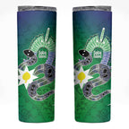 Australia Saibai Island Skinny Tumbler Papuan Black Snake With Dhari