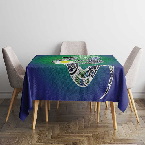 Australia Saibai Island Tablecloth Papuan Black Snake With Dhari