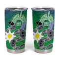 Australia Saibai Island Tumbler Cup Papuan Black Snake With Dhari