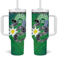 Australia Saibai Island Tumbler With Handle Papuan Black Snake With Dhari