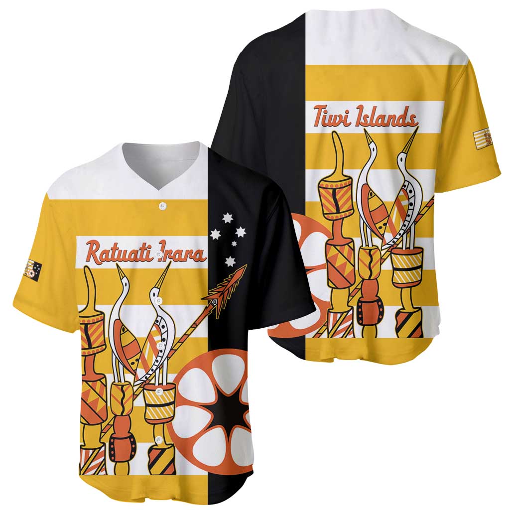 Australia Tiwi Islands Baseball Jersey Ratuati Irara Flag Style