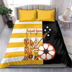 Australia Tiwi Islands Bedding Set Ratuati Irara Flag Style