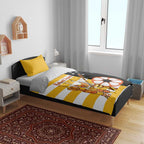 Australia Tiwi Islands Bedding Set Ratuati Irara Flag Style
